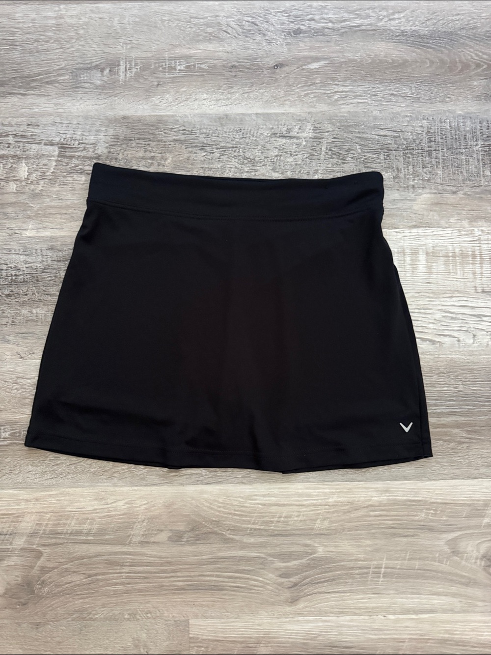 Callaway Black Athletic Golf Skort large